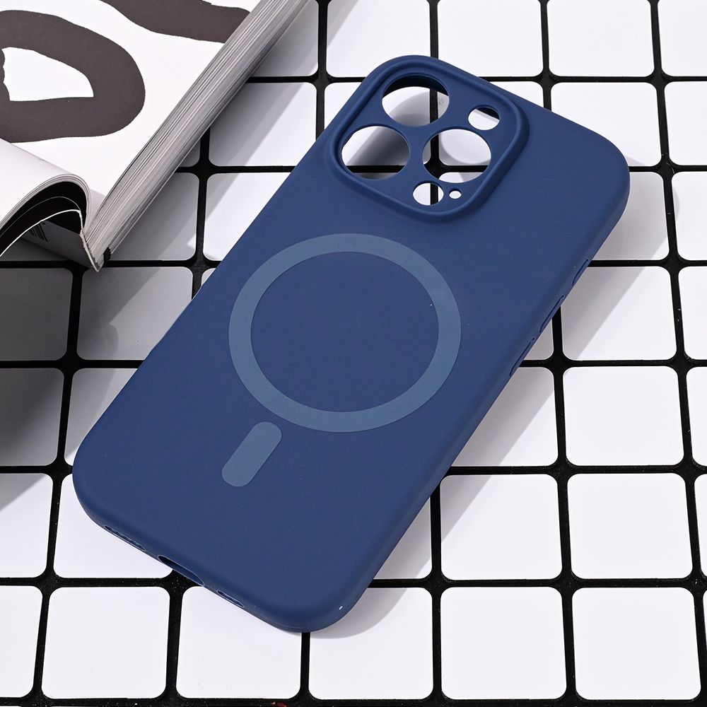 Maska za Apple iPhone 16 Pro — Magsafe Pure color, plava