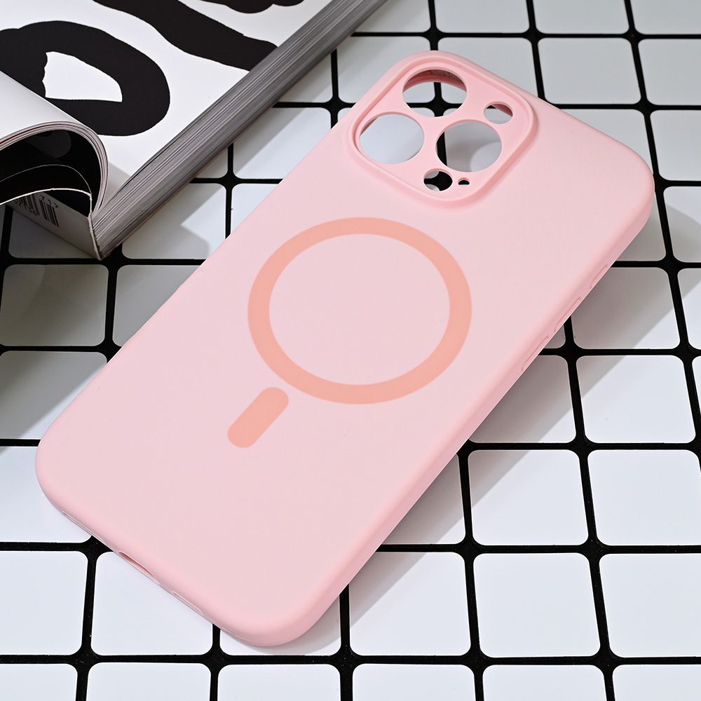 Maska za Apple iPhone 16 Pro Max — Magsafe Pure color, roze