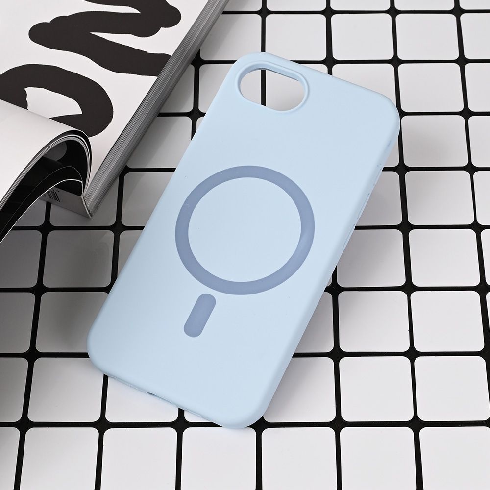 Maska za Apple iPhone 16e — Magsafe Pure color, svetlo plava