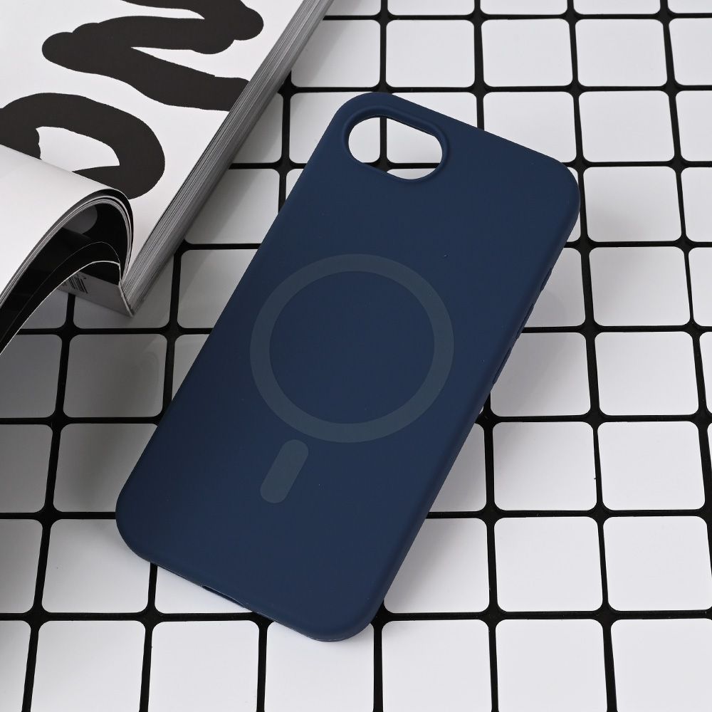Maska za Apple iPhone 16e — Magsafe Pure color, tamno plava