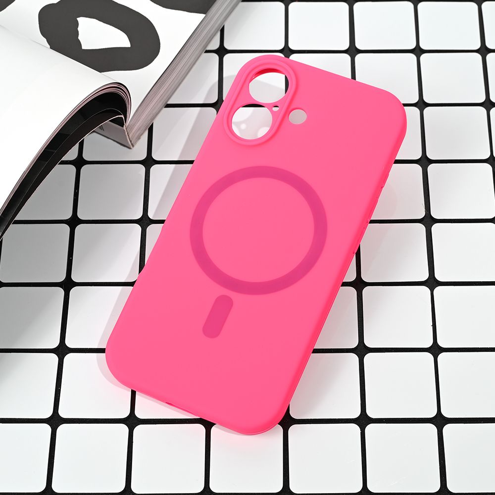 Maska za Apple iPhone 17 — Magsafe Pure color, pink