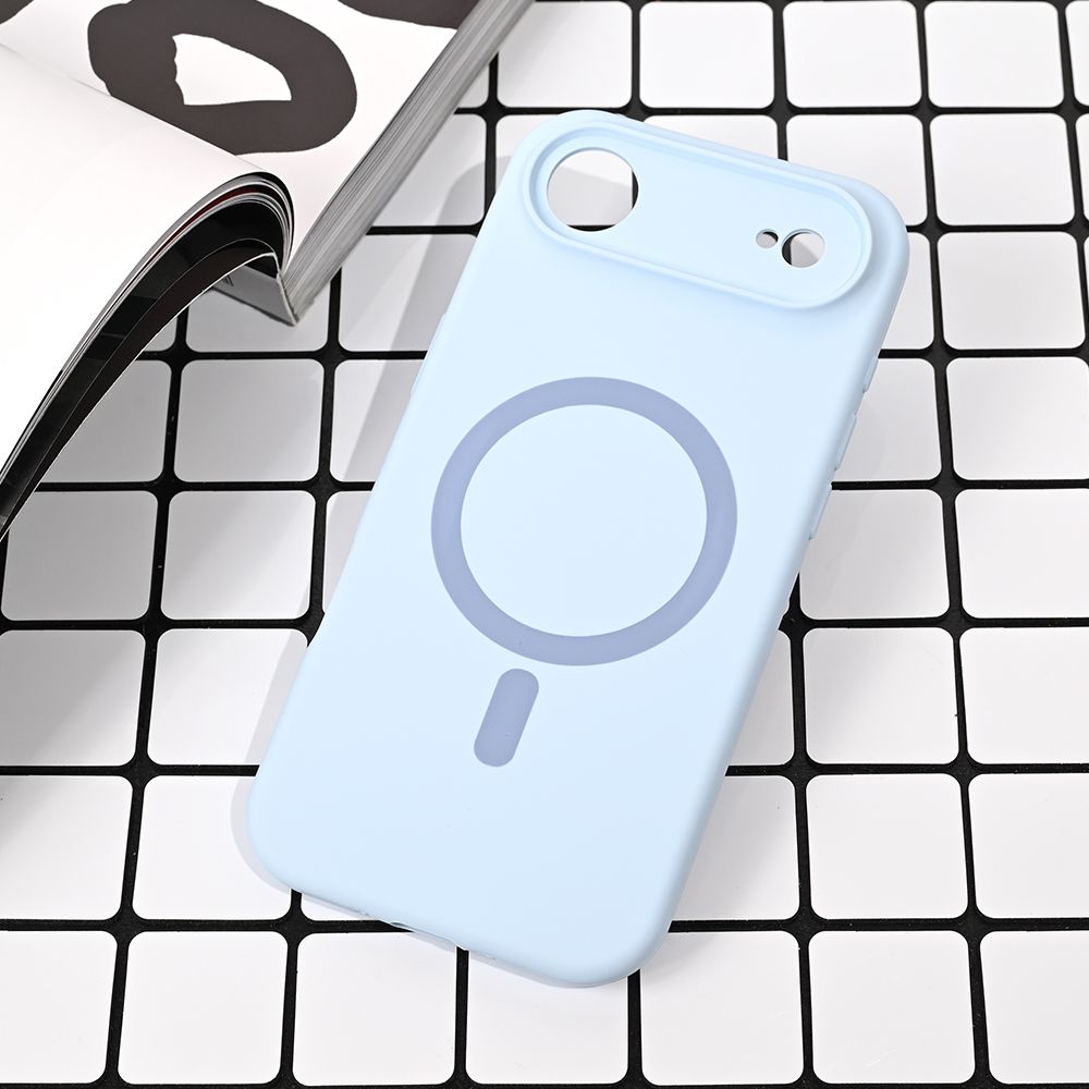 Maska za Apple iPhone 17 Air — Magsafe Pure color, svetlo plava