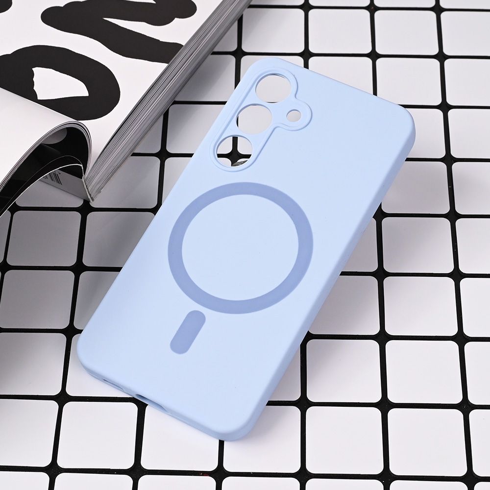 Maska za Samsung Galaxy S24 — Magsafe Pure color, svetlo plava