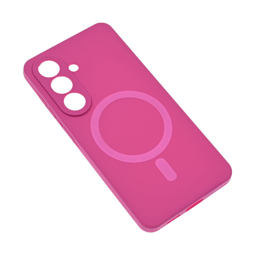 Maska za Samsung Galaxy S26 — Magsafe Pure color, tamno pink