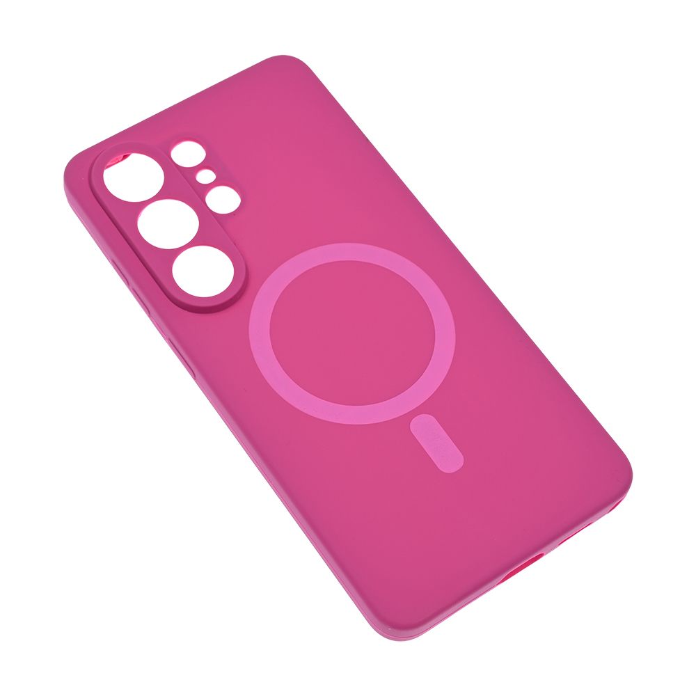 Maska za Samsung Galaxy S26 Ultra — Magsafe Pure color, tamno pink