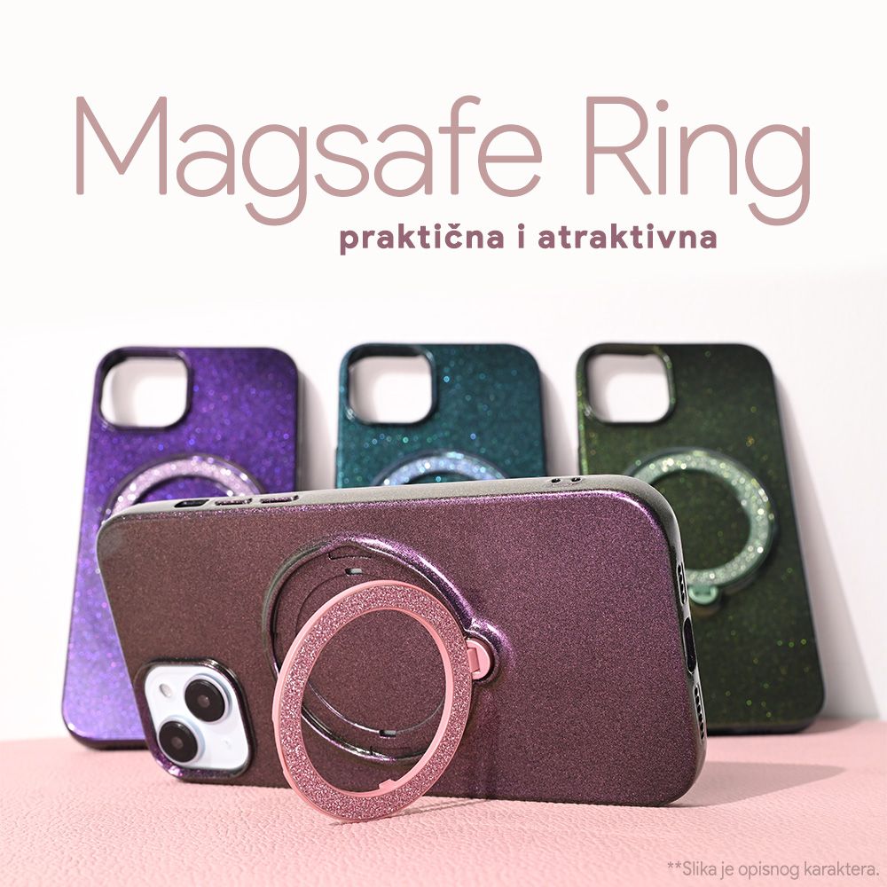 Maska za Apple iPhone 11 Pro — Magsafe Ring, zelena