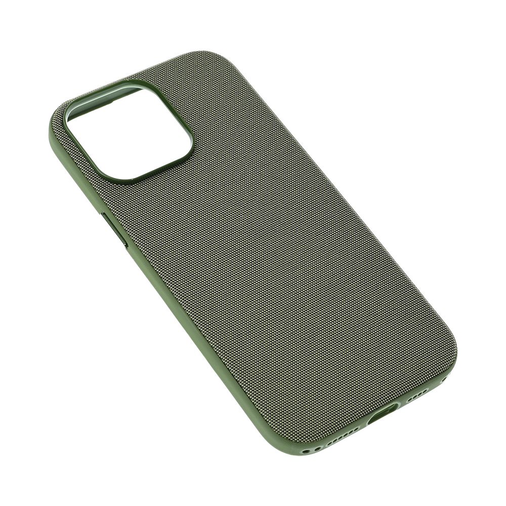 Maska za Apple iPhone 15 Pro Max — Magsafe TechWoven, zelena