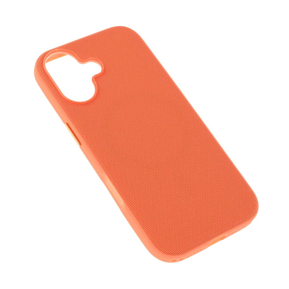 Maska za Apple iPhone 16 — Magsafe TechWoven, narandzasta