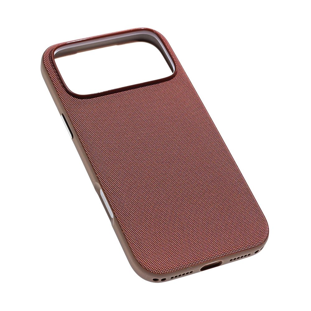 Maska za Apple iPhone 17 Pro Max — Magsafe TechWoven, braon