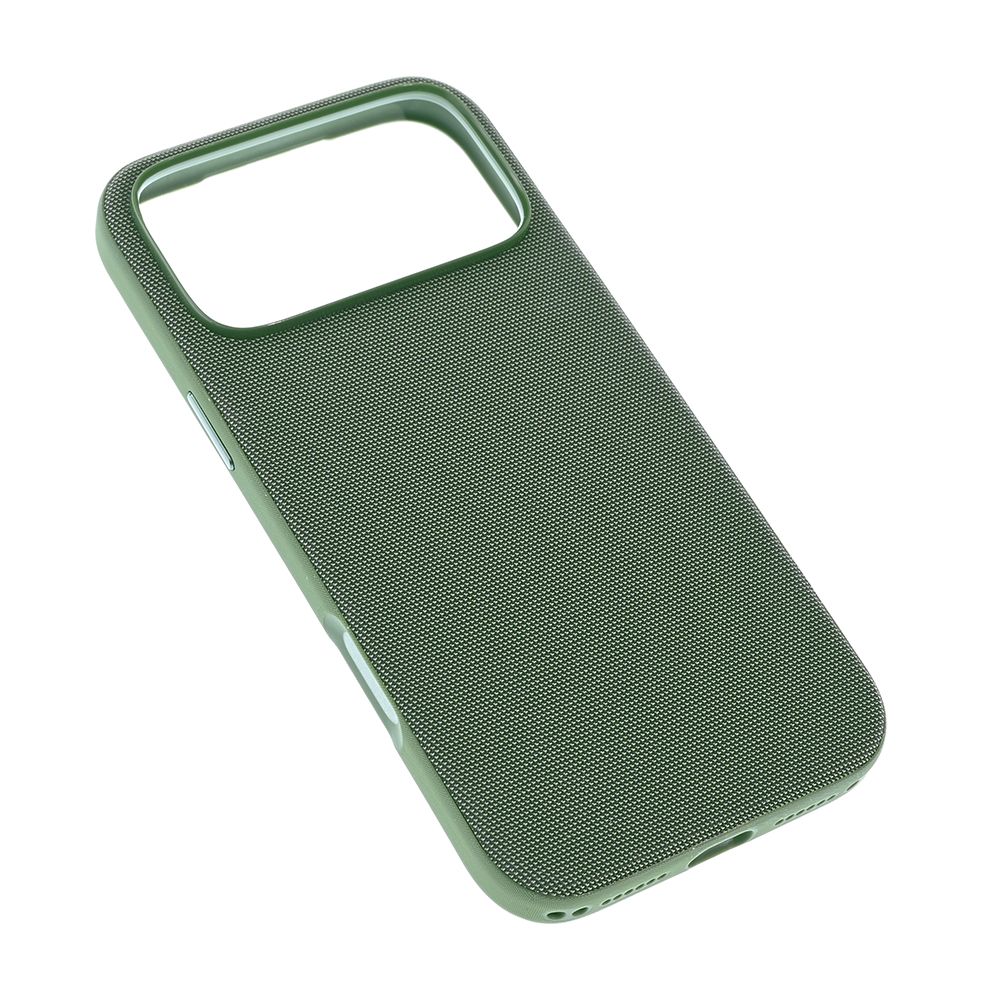 Maska za Apple iPhone 17 Pro Max — Magsafe TechWoven, zelena