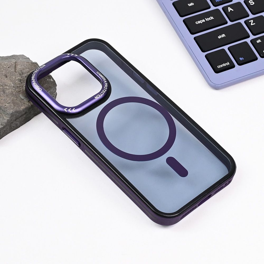 Maska za Apple iPhone 15 Pro — Magsafe Trendy, ljubicasta