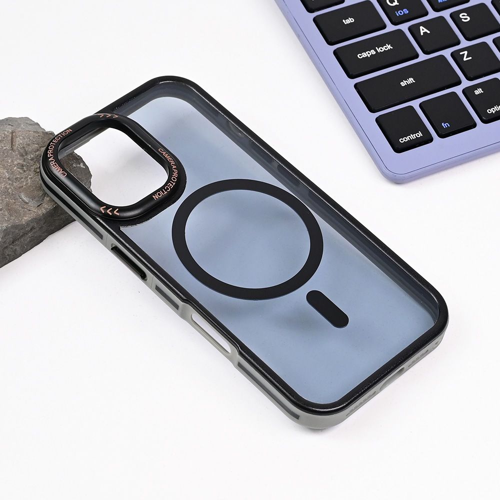Maska za Apple iPhone 16 — Magsafe Trendy, crna