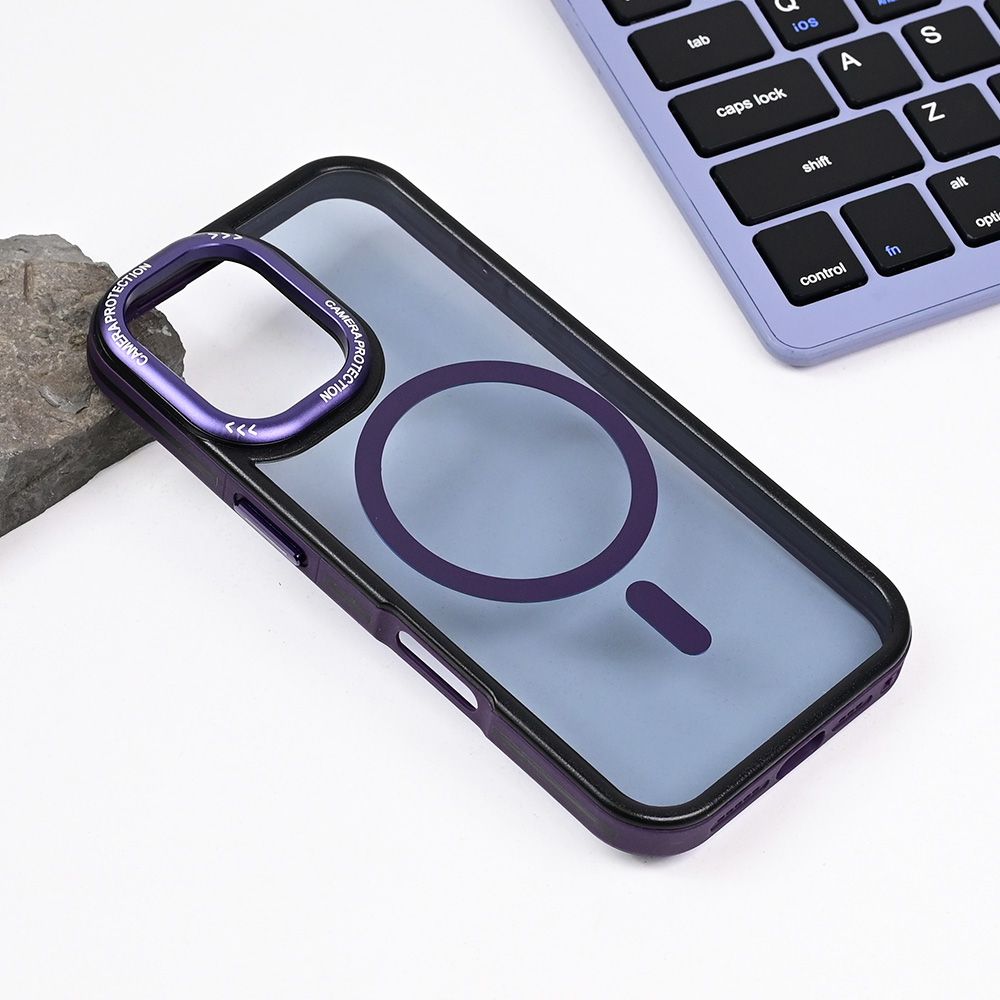 Maska za Apple iPhone 16 — Magsafe Trendy, ljubicasta