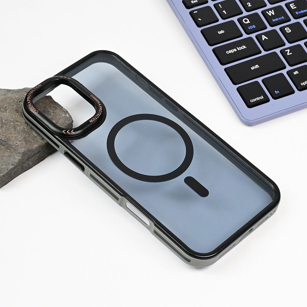 Maska za Apple iPhone 16 Plus — Magsafe Trendy, crna