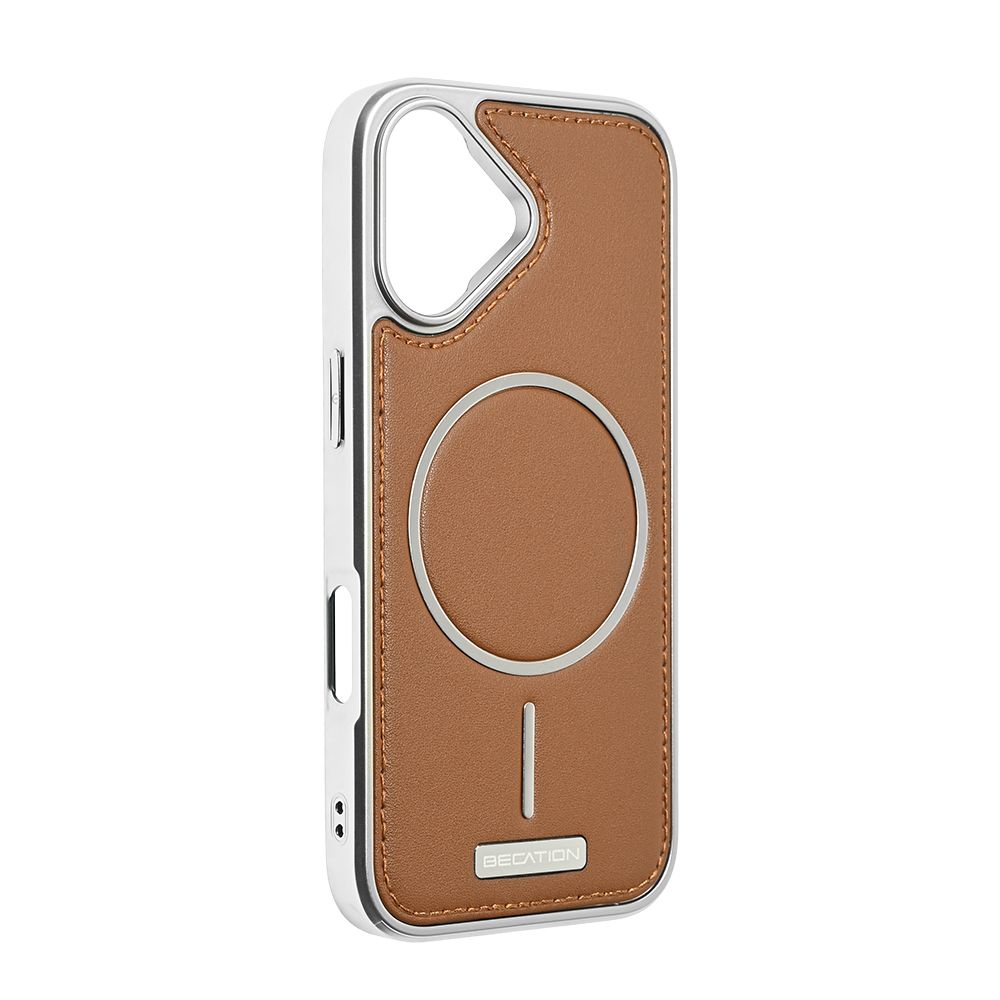 Maska za Apple iPhone 17 — Magsafe Urban Leather, braon