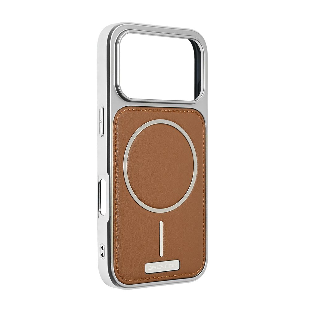 Maska za Apple iPhone 17 Pro — Magsafe Urban Leather, braon