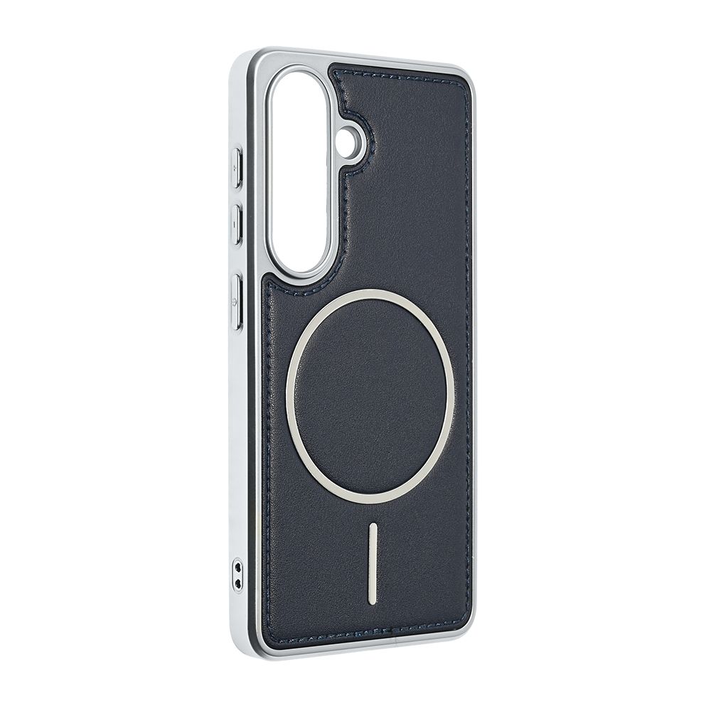 Maska za Samsung Galaxy S26 — Magsafe Urban Leather, tamno plava