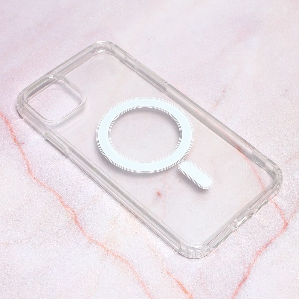 Maska za Apple iPhone 11 Pro Max — Magsafe, transparent