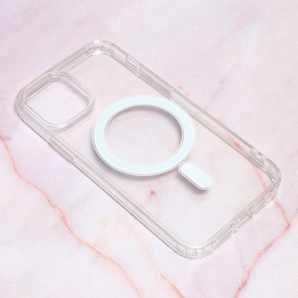 Maska za Apple iPhone 12 — Magsafe, transparent