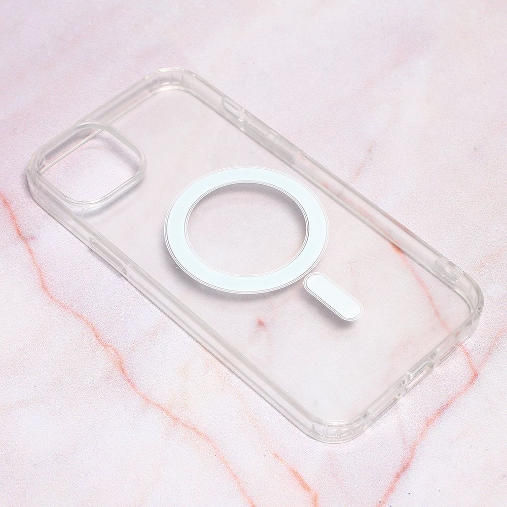 Maska za Apple iPhone 14 Pro — Magsafe, transparent