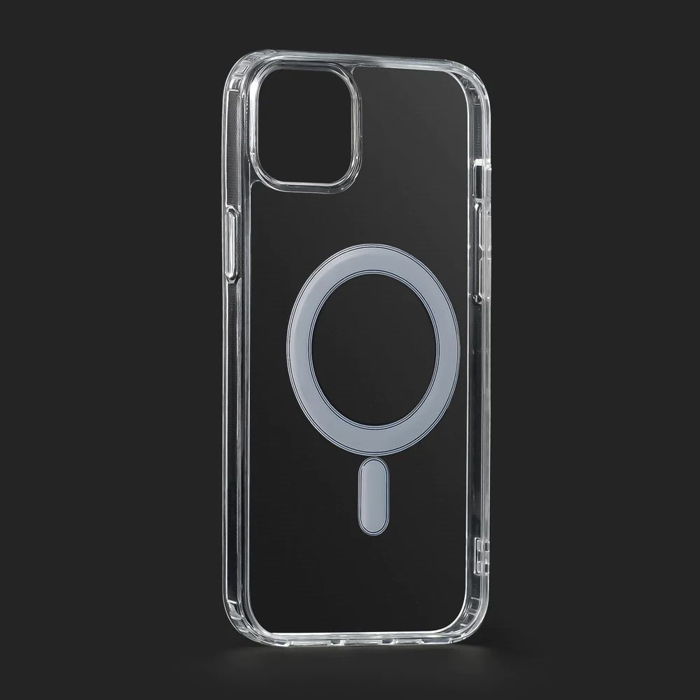 Maska za Apple iPhone 15 Plus — Magsafe, transparent