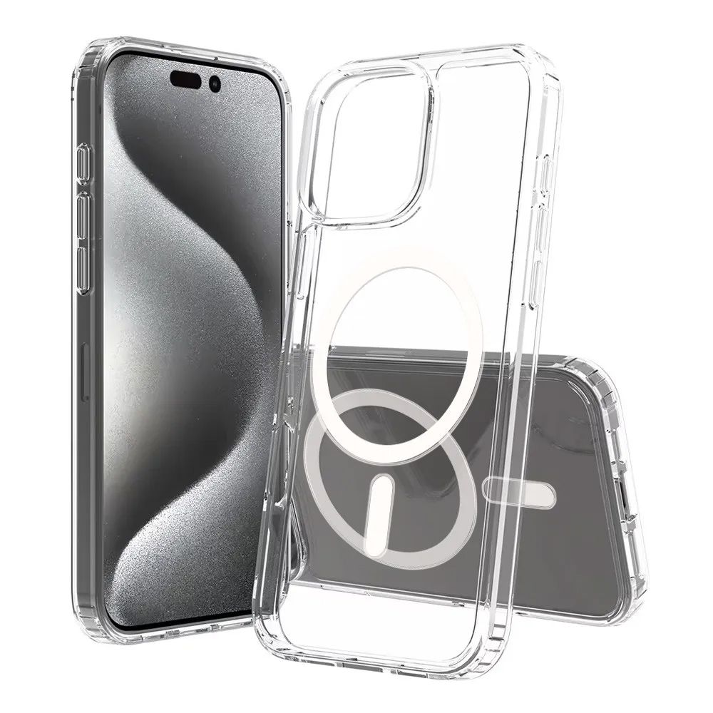 Maska za Apple iPhone 16 Pro Max — Magsafe, transparent