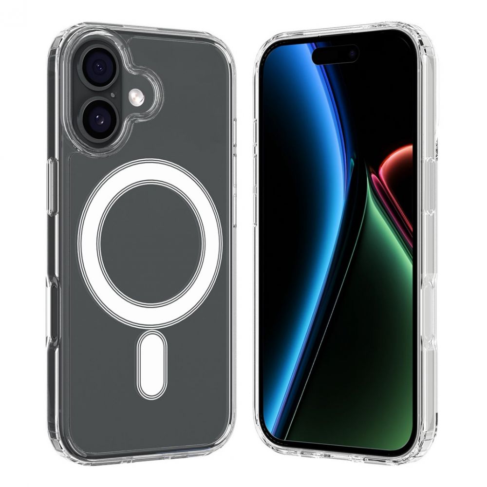 Maska za Apple iPhone 17 — Magsafe, transparent