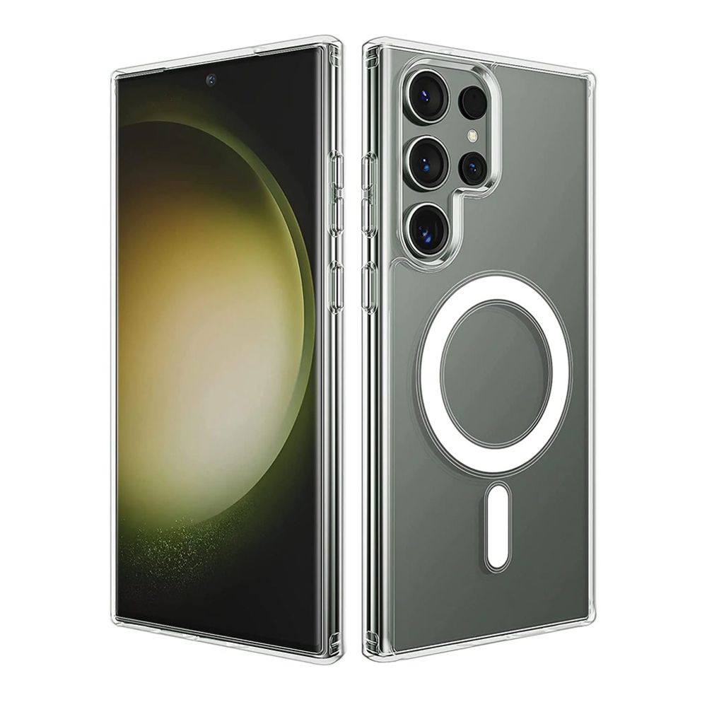 Maska za Samsung Galaxy S23 Ultra — Magsafe, transparent