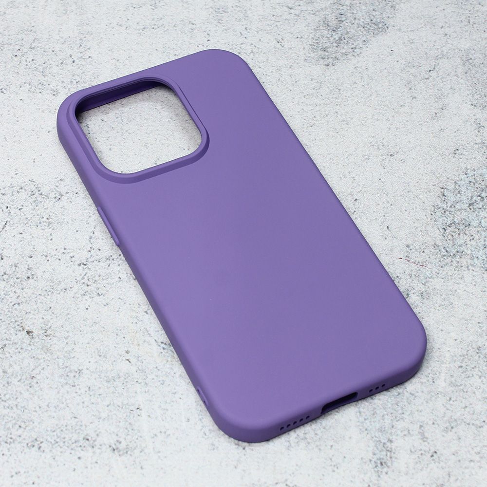 Maska za Apple iPhone 14 Pro — Nano Silikon, ljubicasta