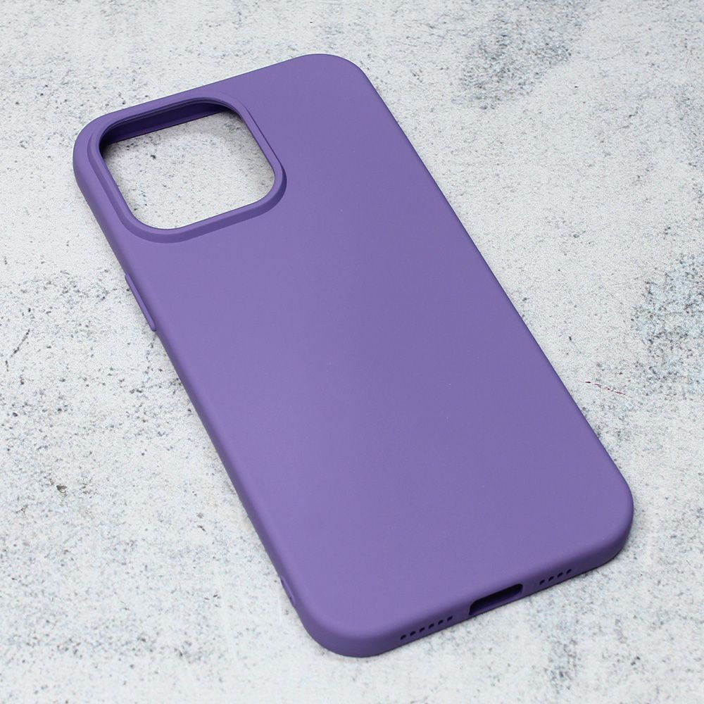 Maska za Apple iPhone 14 Pro Max — Nano Silikon, ljubicasta