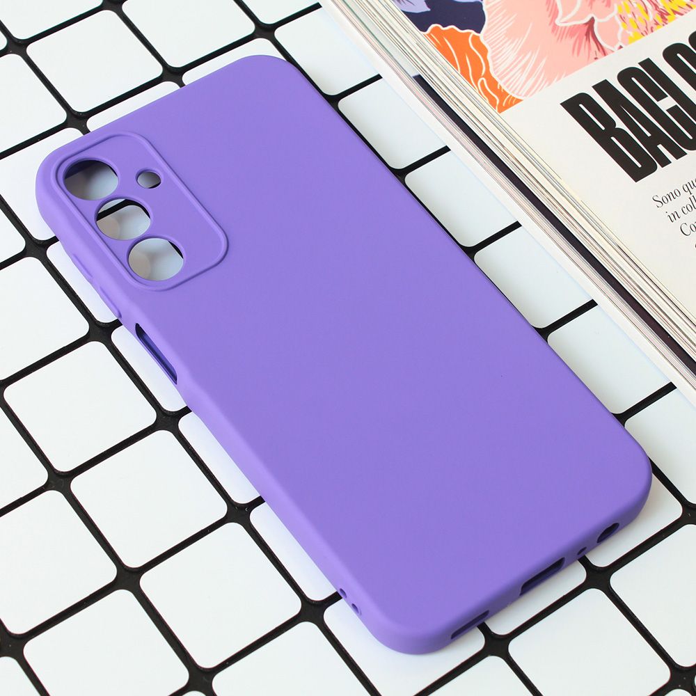 Maska za Samsung Galaxy A15 5G — Nano Silikon, ljubicasta