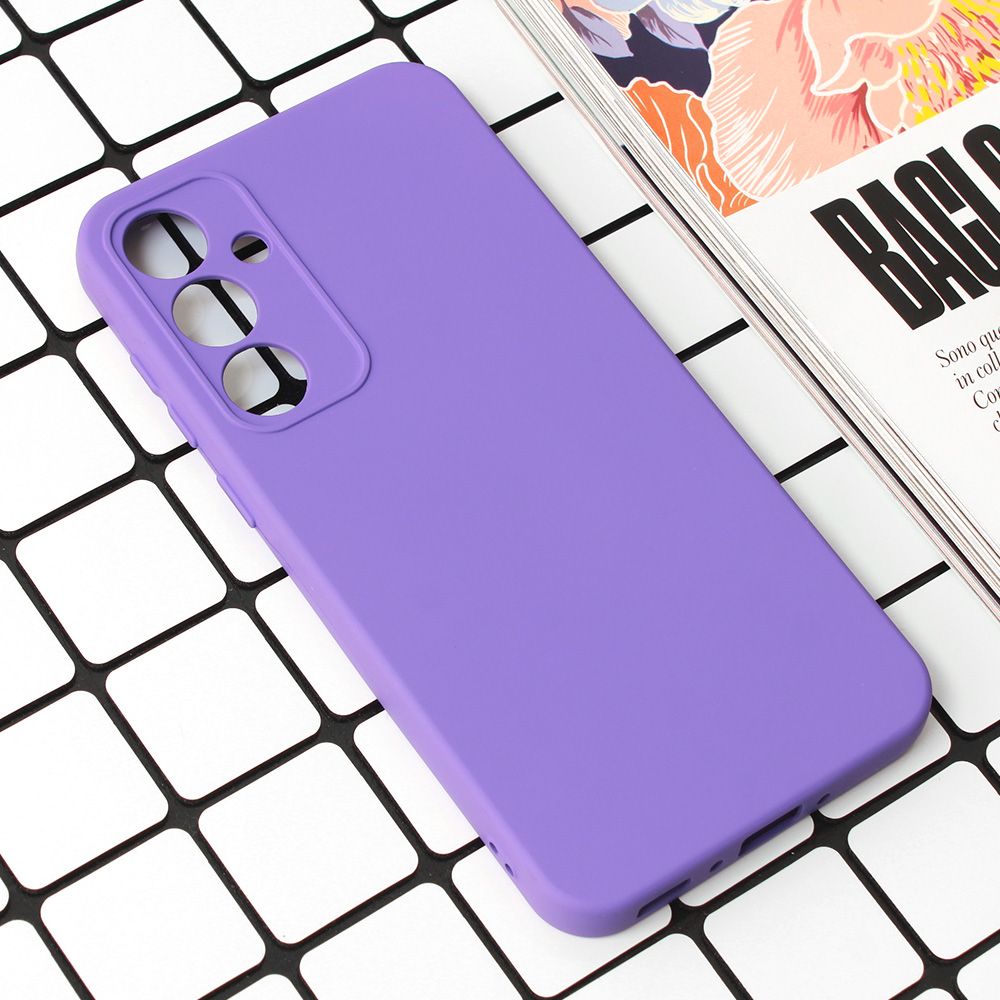 Maska za Samsung Galaxy A35 5G — Nano Silikon, ljubicasta