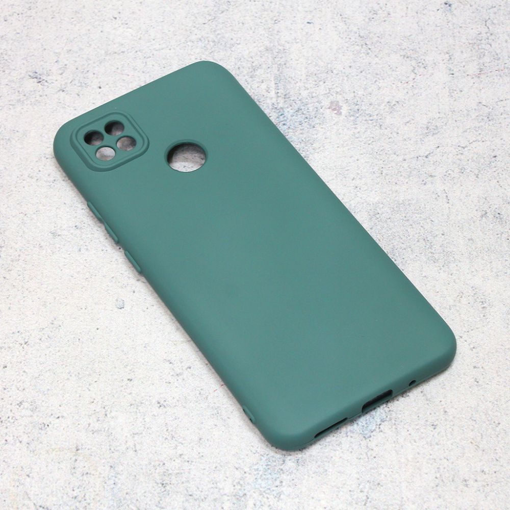 Maska za Xiaomi Redmi 10A — Nano Silikon, tamno zelena