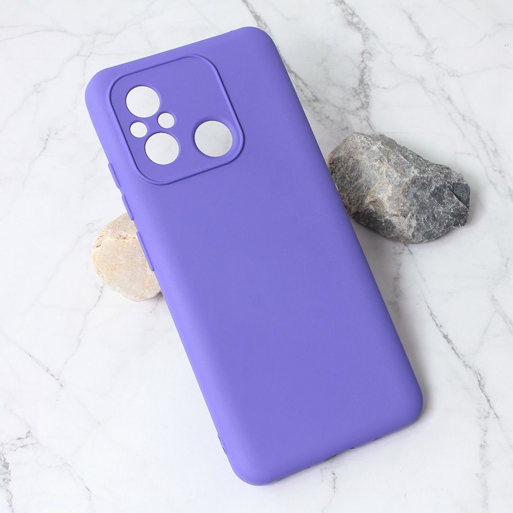 Maska za Xiaomi Redmi 12C — Nano Silikon, ljubicasta