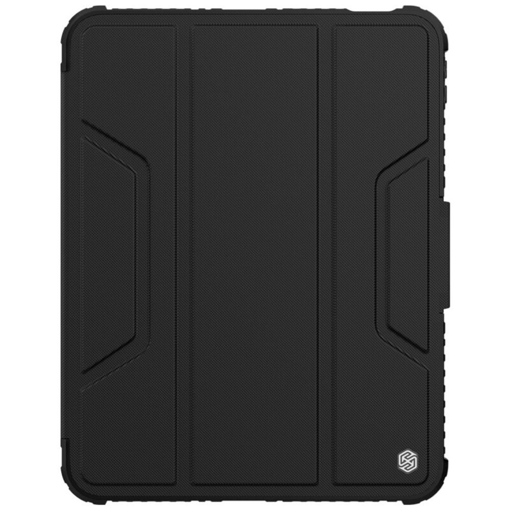 Maska za Apple iPad 10.9 2022 — Nillkin Bumper Leather Pro, crna