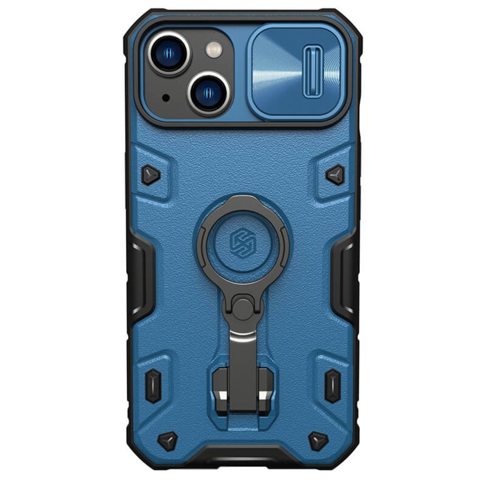 Maska za Apple iPhone 14 Plus — Nillkin CamShield Armor Pro, plava