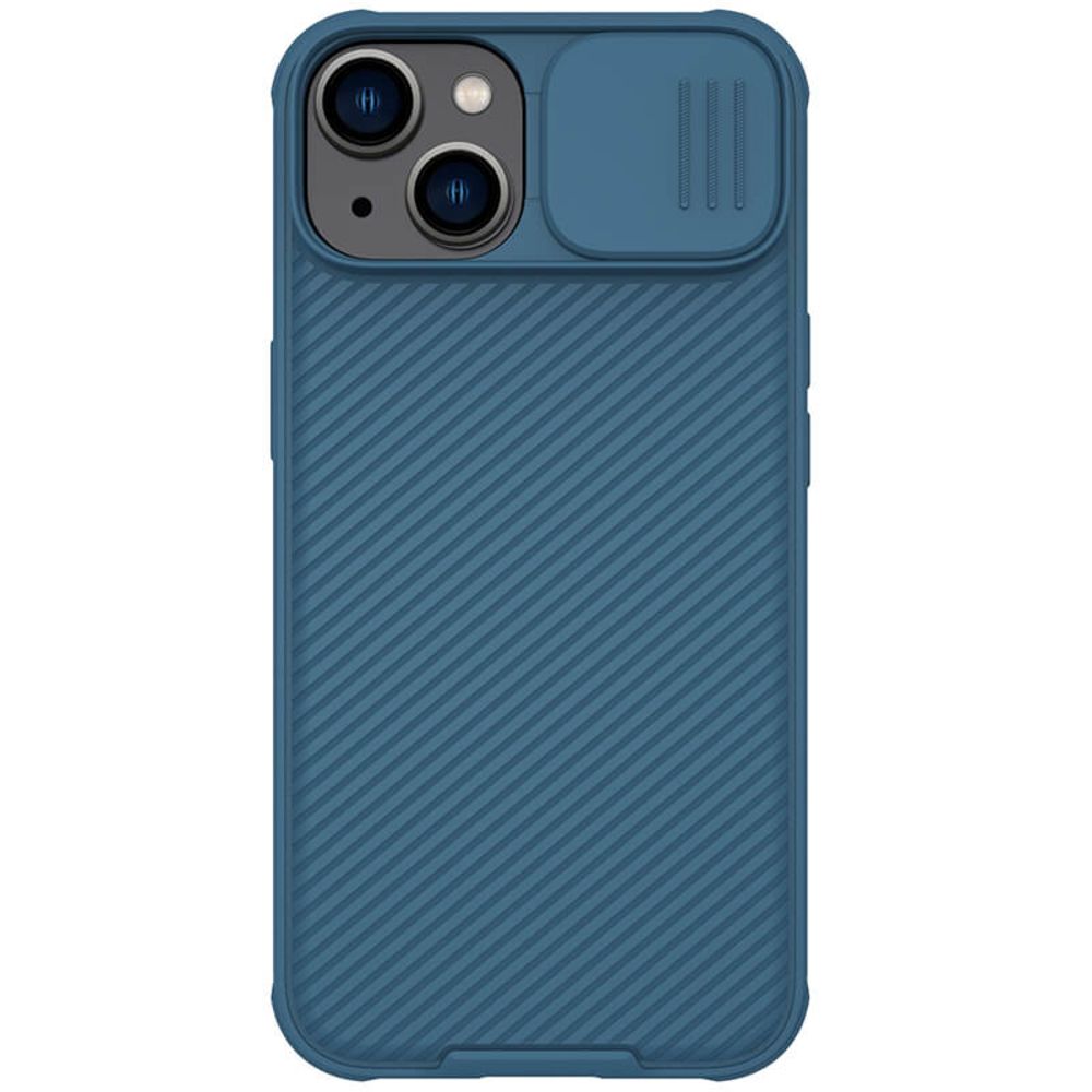 Maska za Apple iPhone 14 Plus — Nillkin CamShield Pro Magnetic, plava