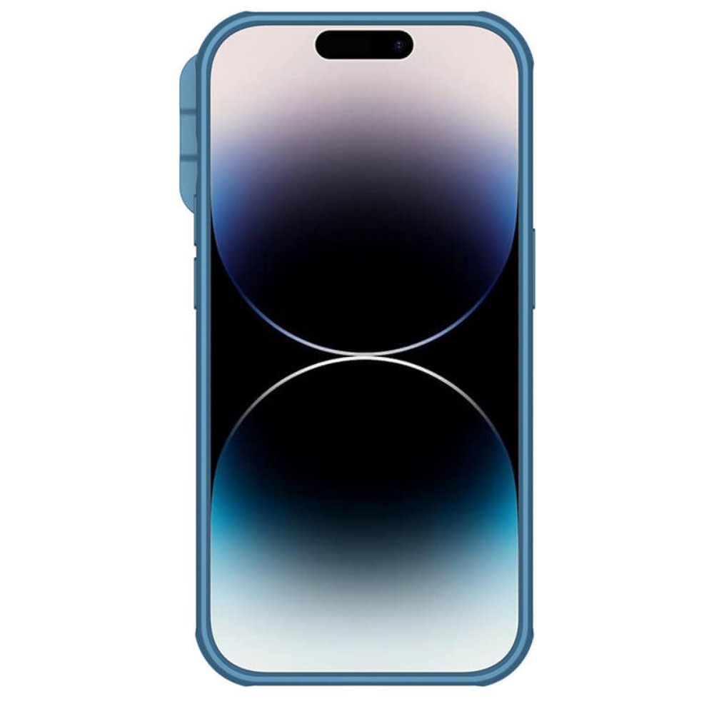 Maska za Apple iPhone 14 Pro — Nillkin CamShield Magnetic, plava