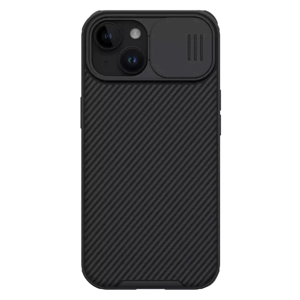 Maska za Apple iPhone 15 Plus — Nillkin CamShield Pro, crna