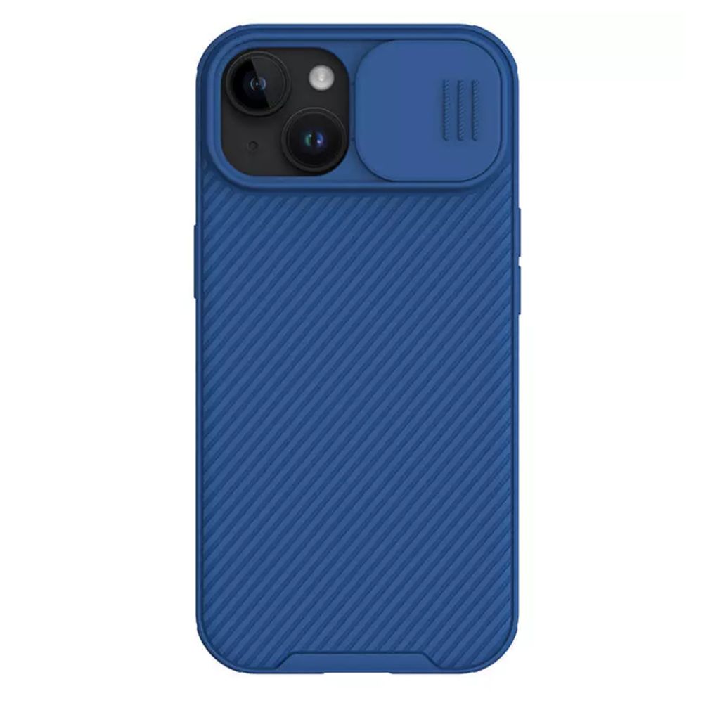 Maska za Apple iPhone 15 Plus — Nillkin CamShield Pro, plava