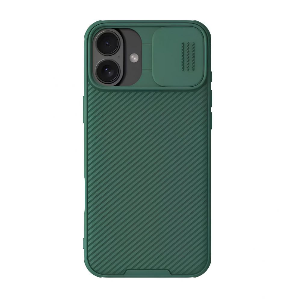 Maska za Apple iPhone 16 — Nillkin CamShield Pro, zelena