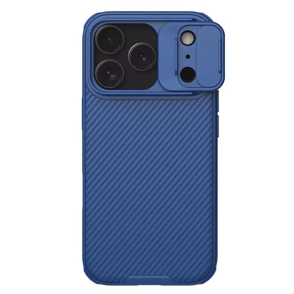 Maska za Apple iPhone 17 Pro — Nillkin CamShield, plava