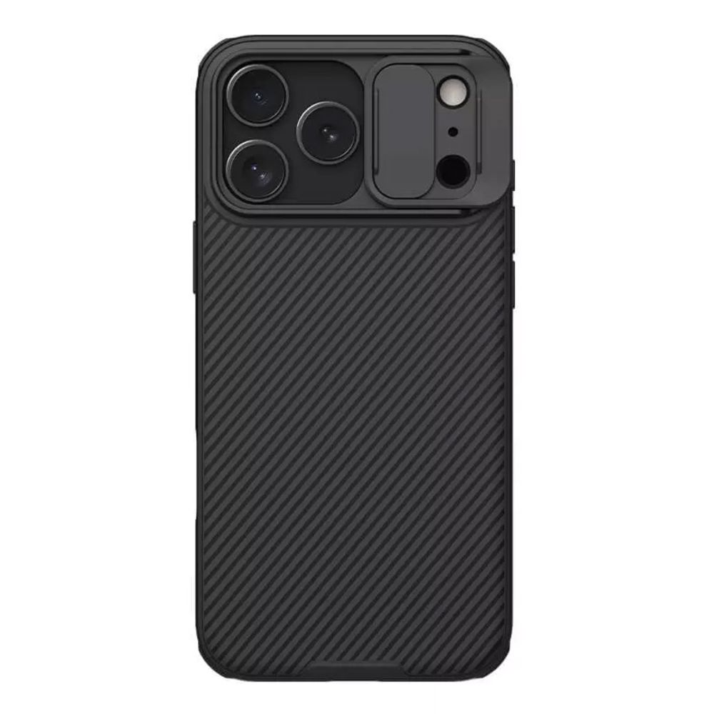 Maska za Apple iPhone 17 Pro Max — Nillkin CamShield, crna