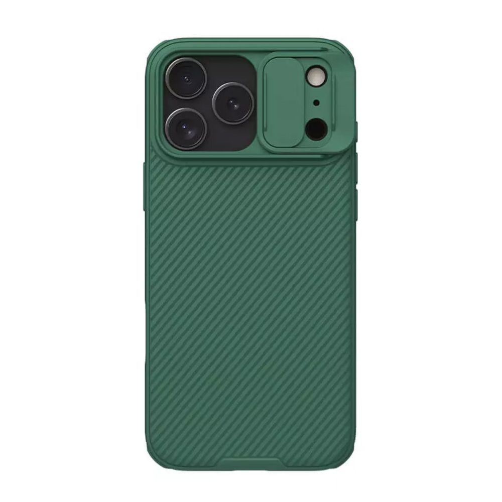 Maska za Apple iPhone 17 Pro Max — Nillkin CamShield, zelena