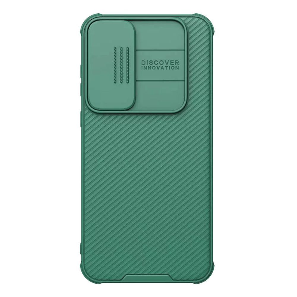 Maska za Samsung Galaxy A55 5G — Nillkin CamShield Pro, zelena