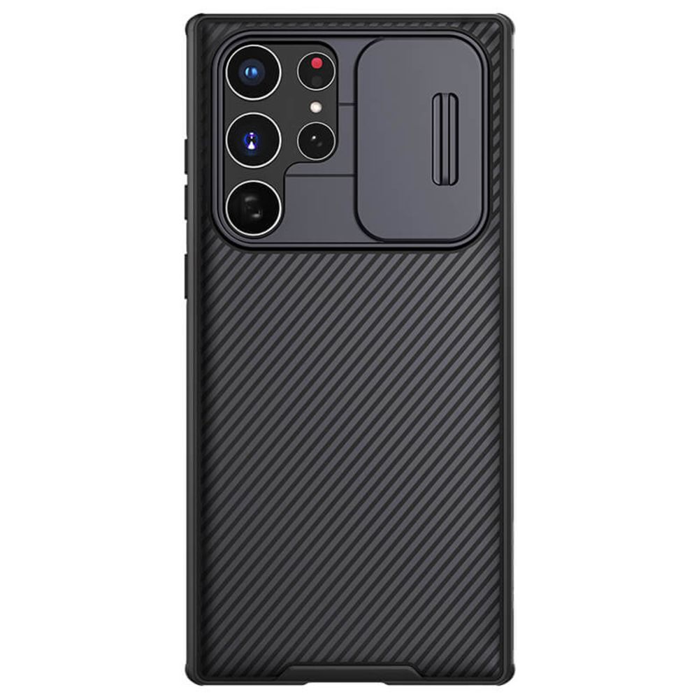 Maska za Samsung Galaxy S22 Ultra — Nillkin CamShield Pro, crna