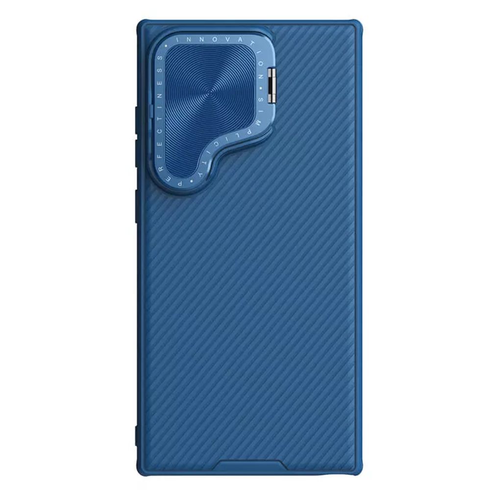 Maska za Samsung Galaxy S24 Ultra — Nillkin CamShield Prop, plava