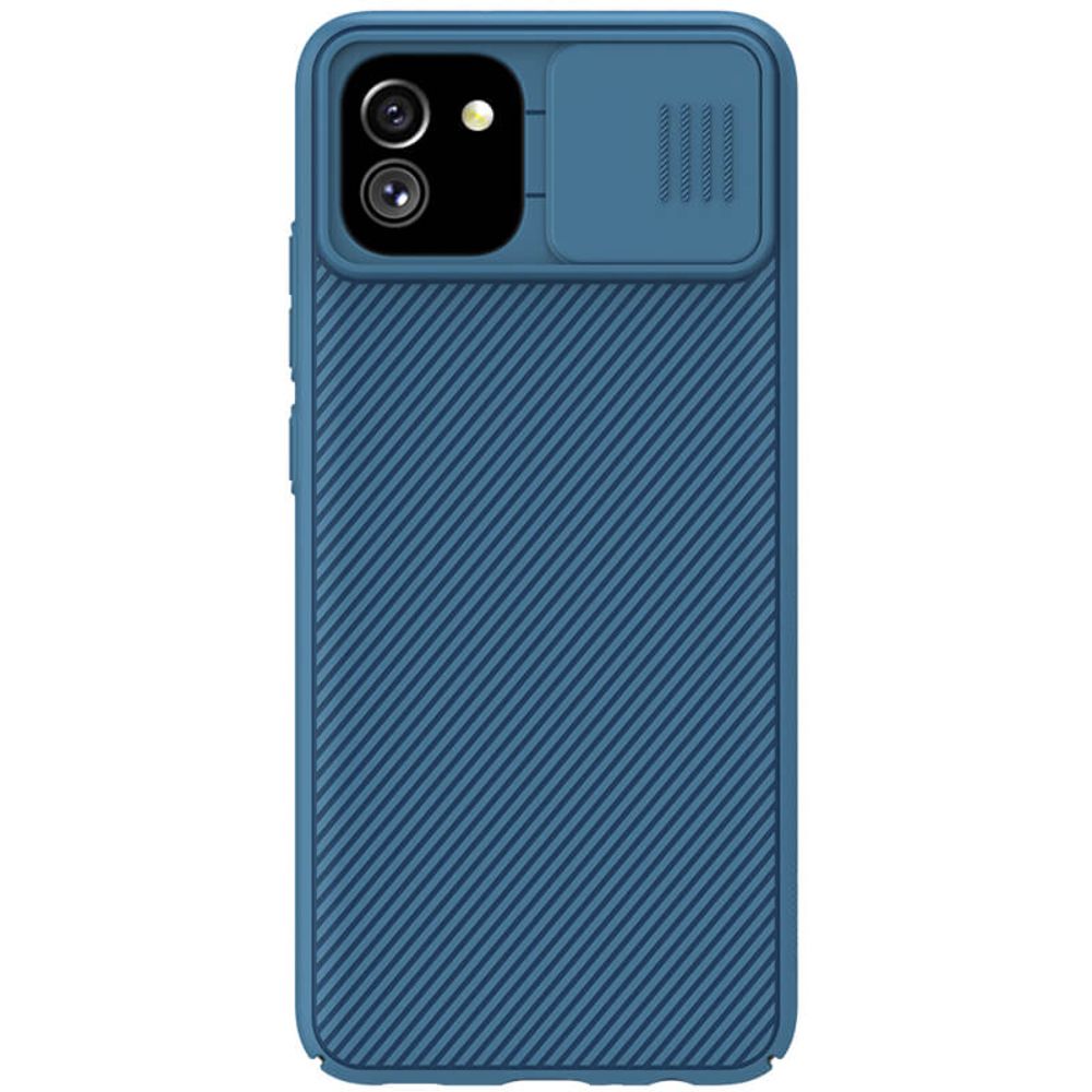 Maska za Samsung Galaxy A03 — Nillkin CamShield, plava
