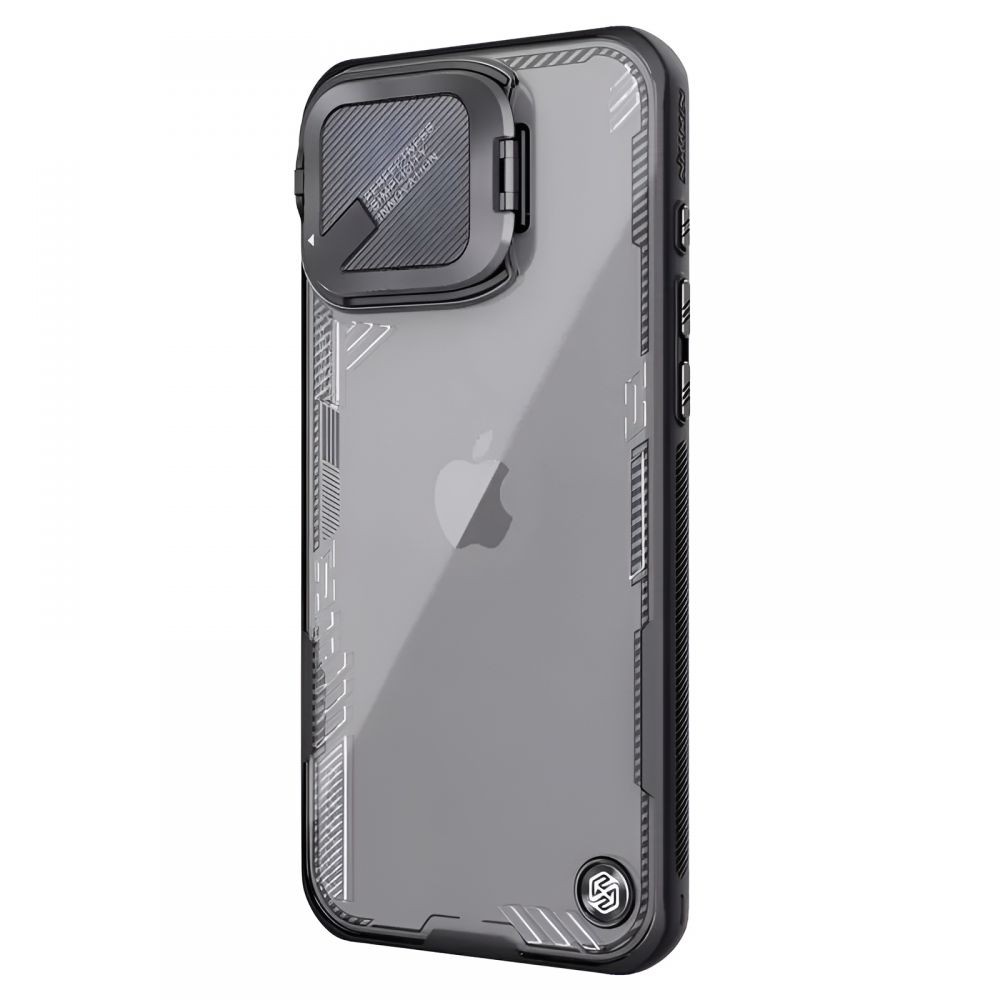 Maska za Apple iPhone 16 Pro Max — Nillkin Ice blade Prop, crna