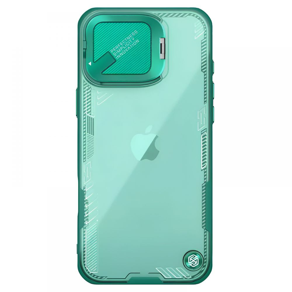 Maska za Apple iPhone 16 Pro Max — Nillkin Ice blade Prop, zelena